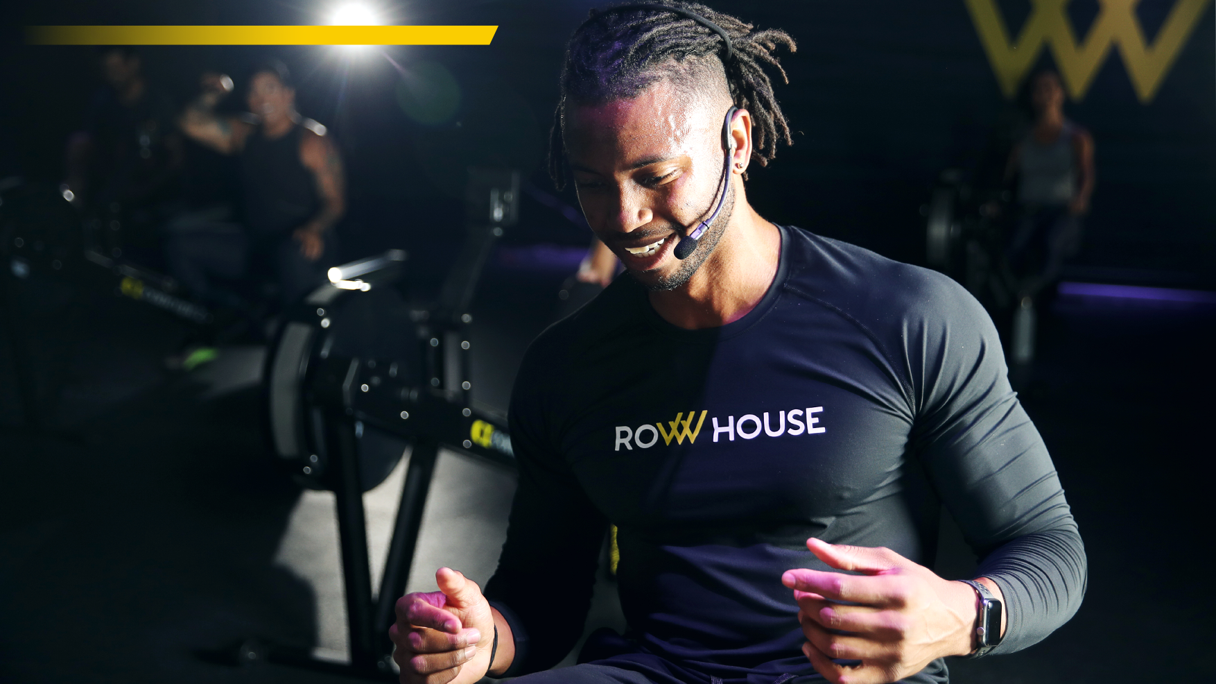 Row House instructor smiling