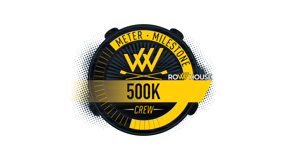 500k meter milestone badge