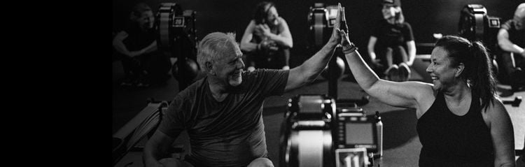 People rowing in a Rowing Gym (6)
